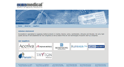 Desktop Screenshot of euromedical.com