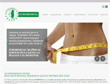 Tablet Screenshot of euromedical.es